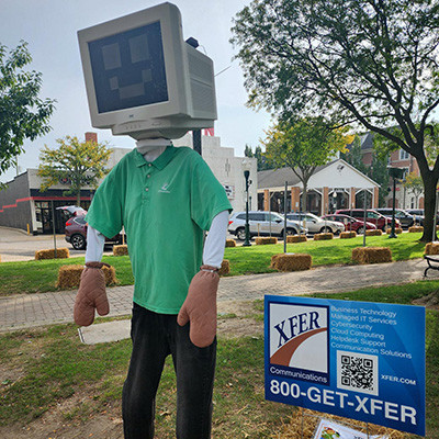 Keep an Eye Out for Our Scarecrow in Kellogg Park!